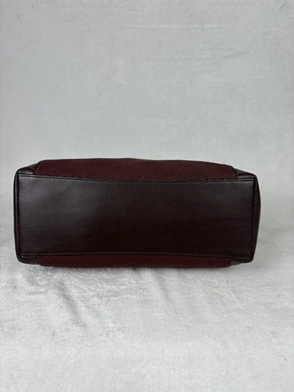 Coach Legacy Exploded Jacquard Ava Tote in Oxblood Colorway